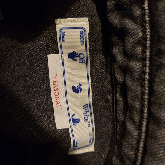 Off White Denim Shirt - Picture 5 of 10